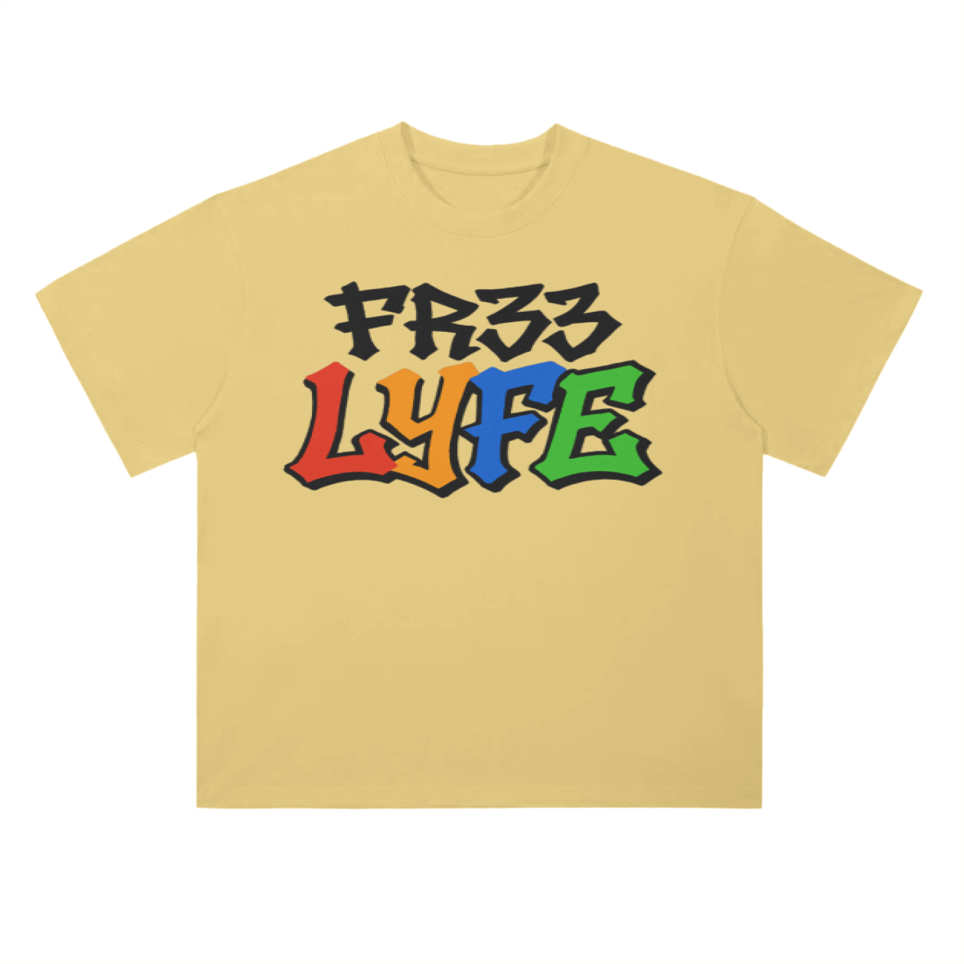 FreeLyfe - Drop Shoulder T-Shirt - 300 GSM