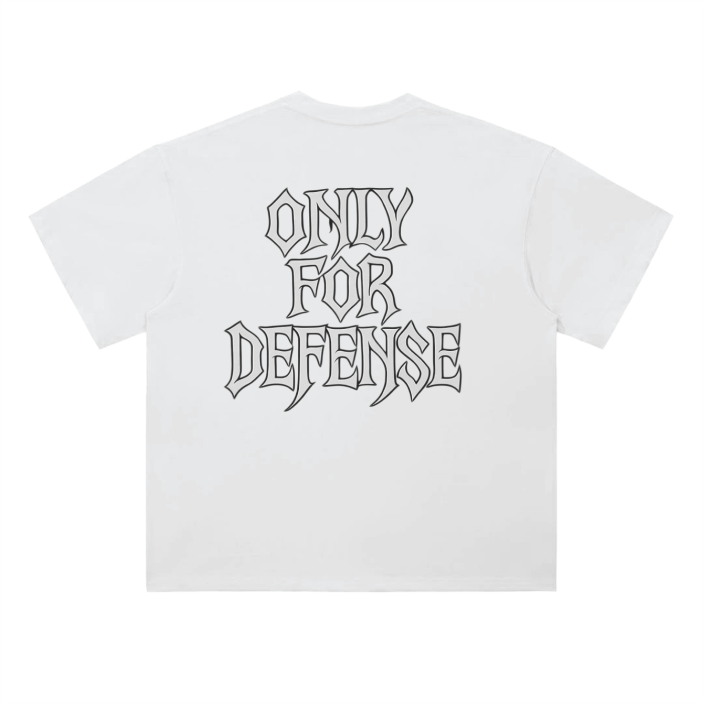 Only For Defense - Drop Shoulder T-Shirt - 300 GSM