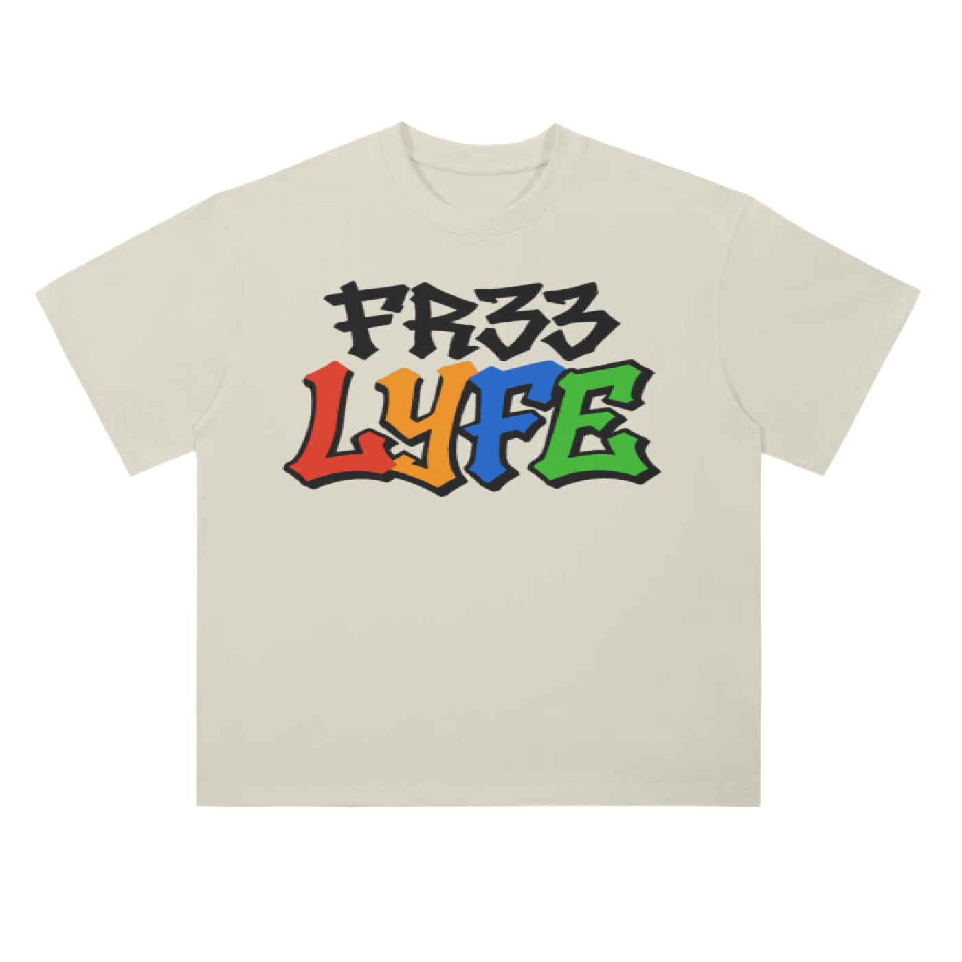 FreeLyfe - Drop Shoulder T-Shirt - 300 GSM