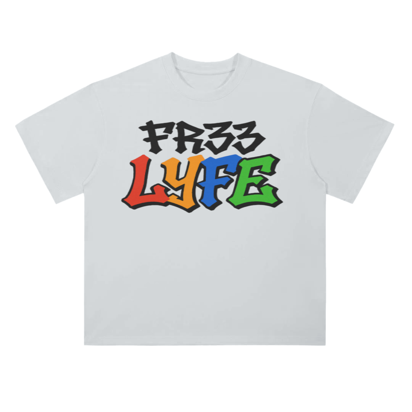 FreeLyfe - Drop Shoulder T-Shirt - 300 GSM