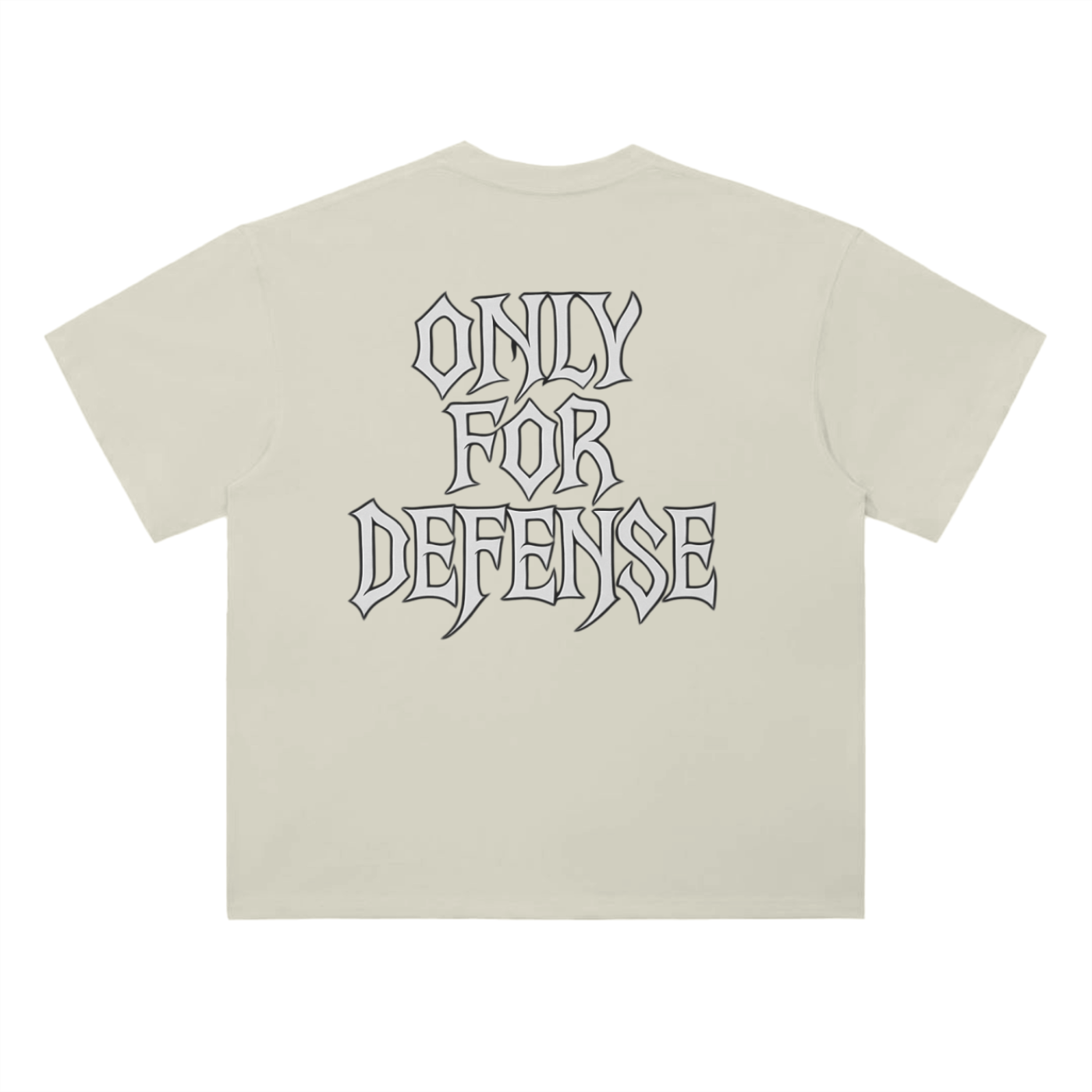 Only For Defense - Drop Shoulder T-Shirt - 300 GSM