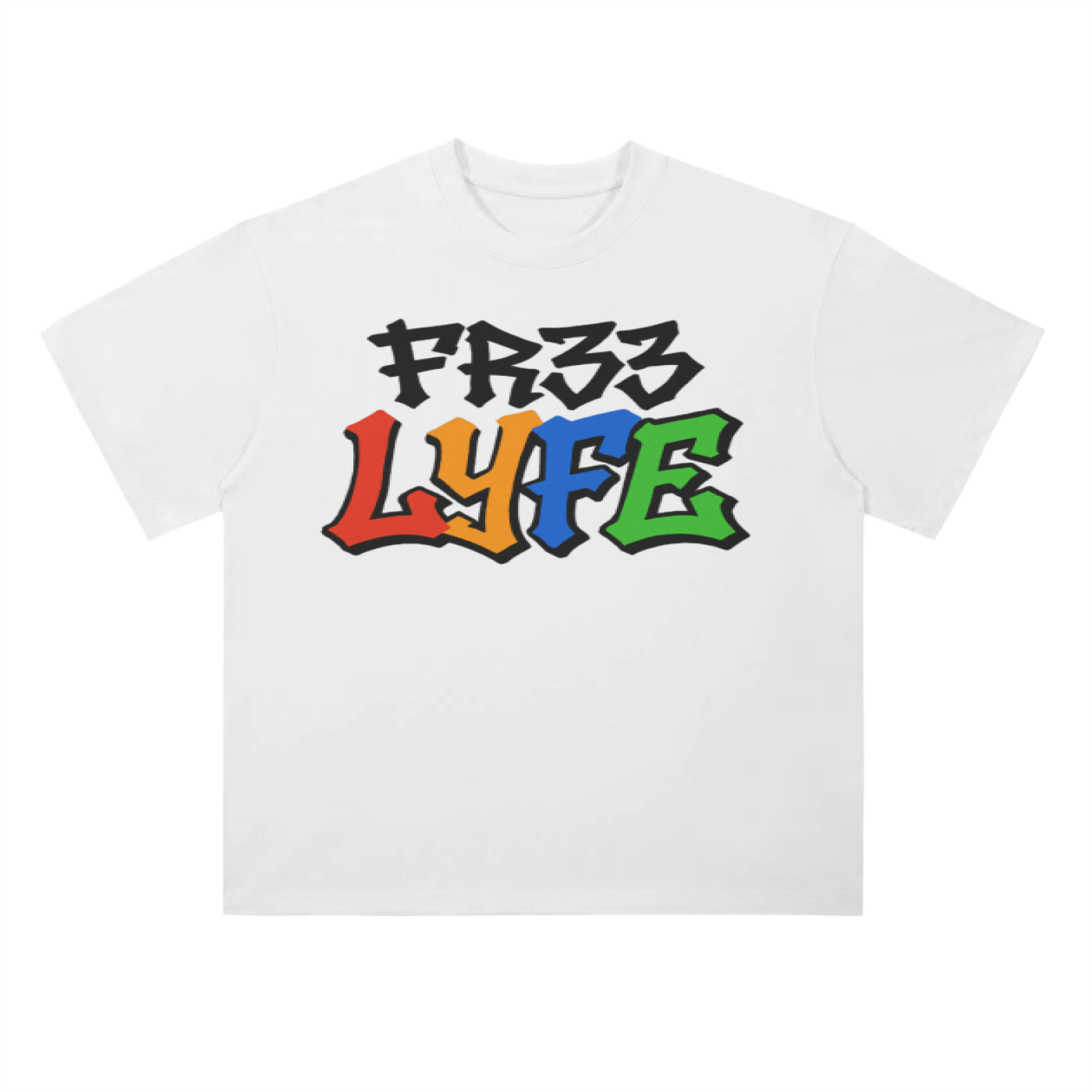 FreeLyfe - Drop Shoulder T-Shirt - 300 GSM