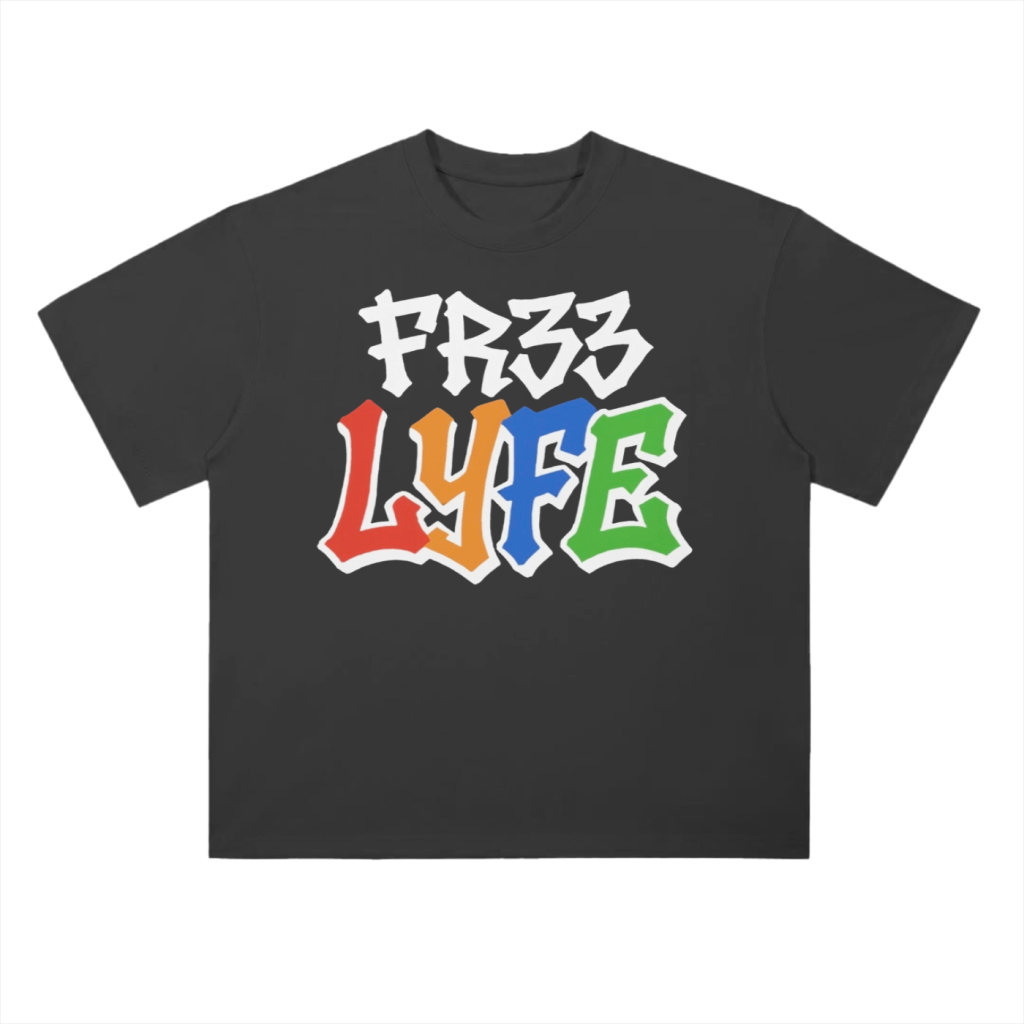 FreeLyfe - Drop Shoulder T-Shirt - 300 GSM