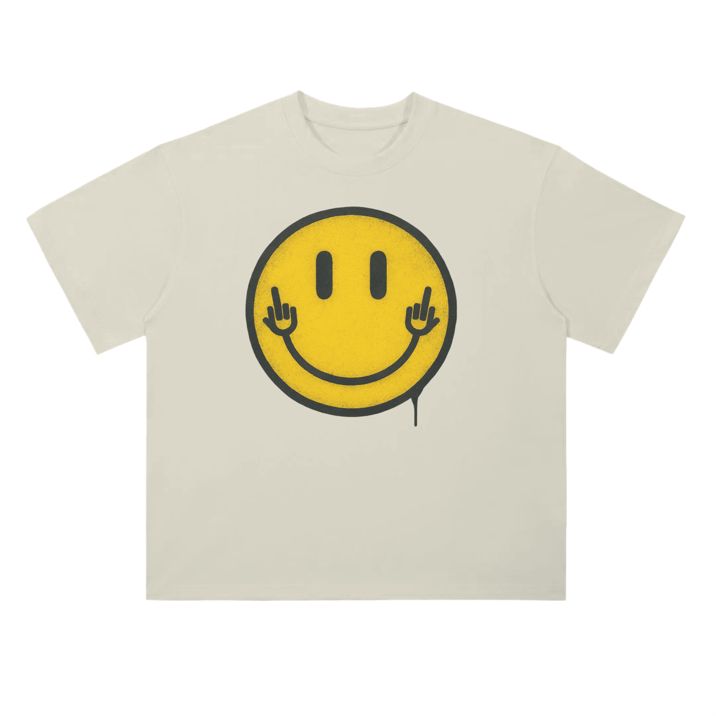 Not So Friendly - Drop Shoulder T-Shirt - 300 GSM